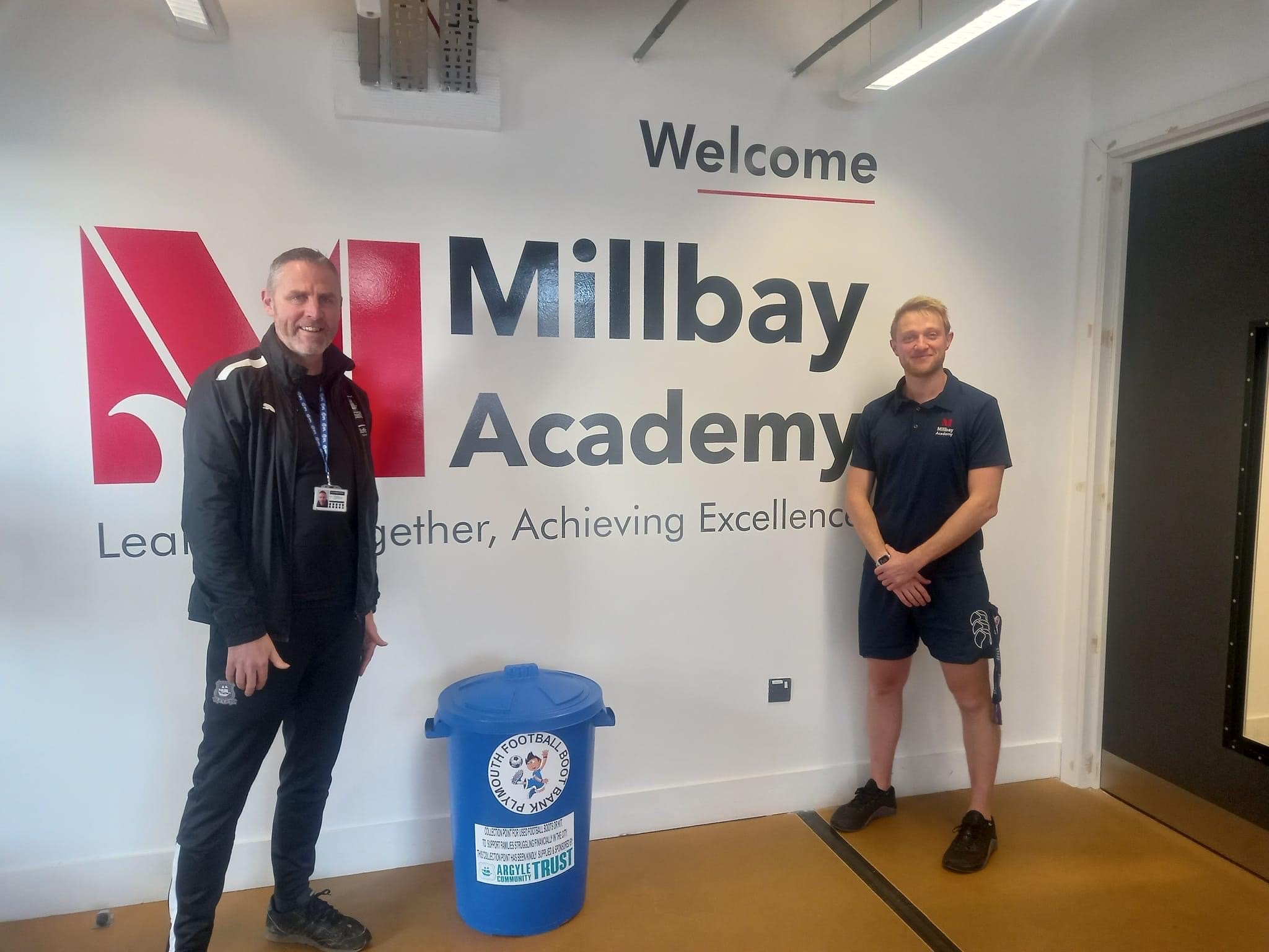 Plymouth Footbank Millbay Academy